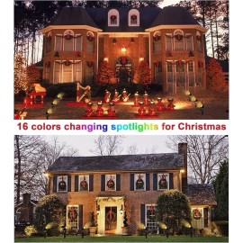 VOLISUN Spotlights Low Voltage Landscape ligths with Transformer Outdoor Uplights 4pack