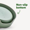 Beco Steady Cat Bowl, Feeding & Water, Olive Green