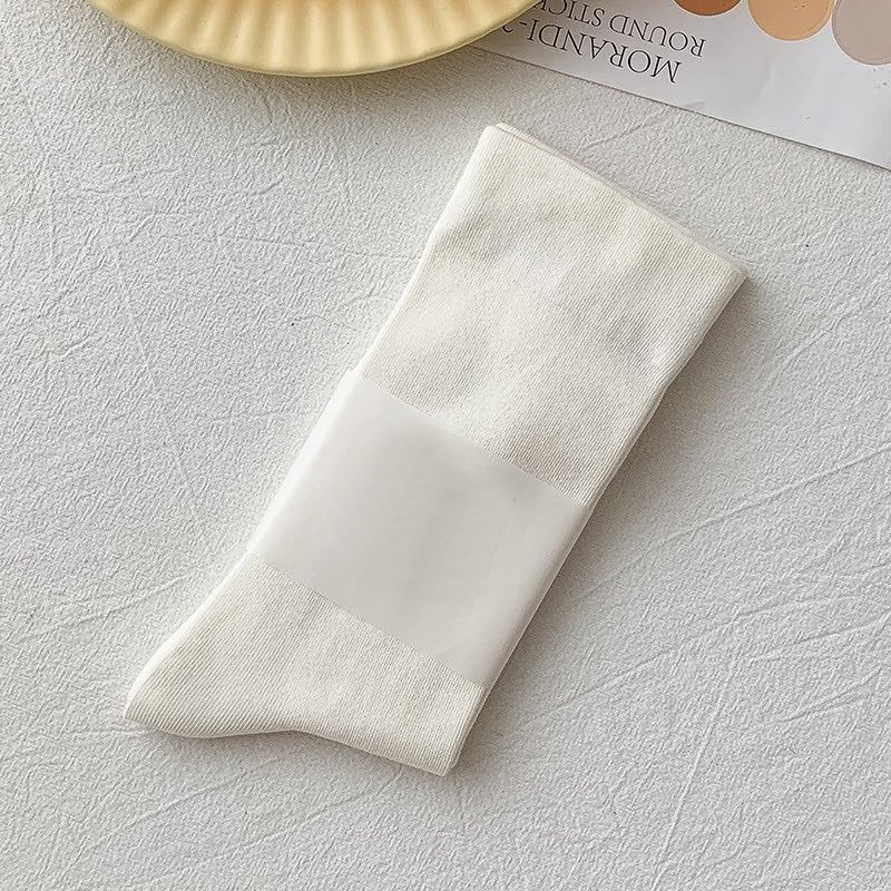 [Plus Nao] プラスナオ クルーソックス レディース 靴下 ソックス シンプル 無地 カラバリ豊富