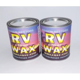 Mission Restore RV  WAX - for 45ft, EZ wipe - On  2 cans needed ,  no machines used