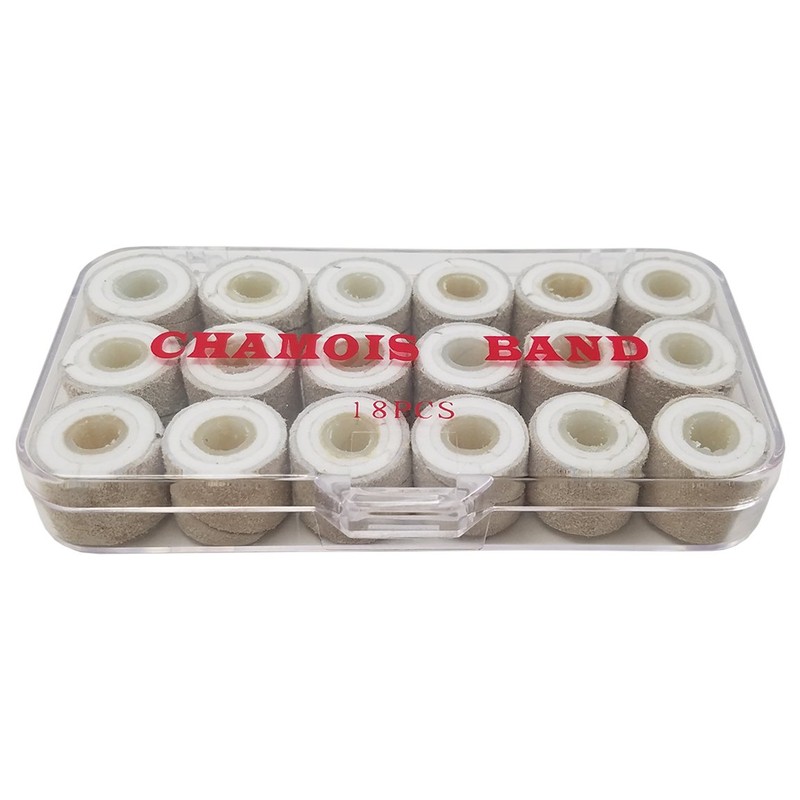 Beauticom Chamois Buffer Band (18 Pieces in a Box) (Quantity:
