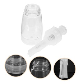 WOONEKY 1pc Powder Spray Bottle Bottletoiletry Empty Powder Bottle Fine Mist Spray Bottles Spray Applicator Travel Powder Puff Bottle Loose Powder Bottle Dispenser Puffer White The Pet