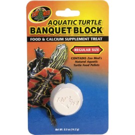 Zoo Med Aquatic Turtle Banquet Block , 0.5 Ounce (Pack of 1)