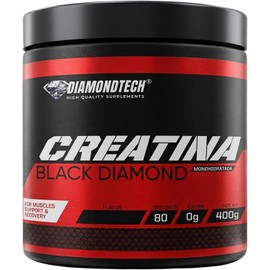 Creatina Monohidratada Black Diamond 400grs 80servicios Diamondtech (NATURAL)
