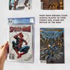 Monciysn 12pcs Clear Floating Comic Book Display Shelves, Comic Book