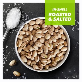 Wonderful Pistachios In Shell, Roasted and Salted Nuts, 32 Ounce Bag, Healthy Snack, Protein Snack, Pantry Staple