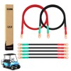 10L0L 3 Awg Golf Cart Heavy Duty Battery Cables for