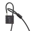 Burg-Wächter 725 300 Snap+Lock Cable Lock with Combination Lock, Rope