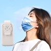 Face Mask Fan Portable Mini Electric 2 Speed Anti Fog