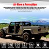 Goldfire Top Sunshade Mesh for Jeep Gladiator JT 2018-2023 4-Door