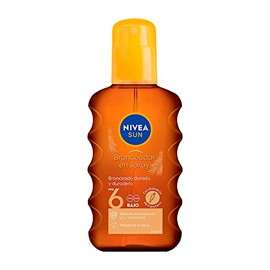 Protector Solar NIVEA SUN Protect  Bronze FPS 50 200Ml, Bronceado Natural Spray - Producto Original de Alta Calidad, Entrega Rápida y Segura, Garantía