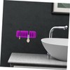 PACKOVE Wall Mounted Makeup Brush Holder Automatic Cup Design for