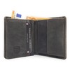 Lemasi Genuine Leather Mini Wallet 3D Eagle or Wolf with