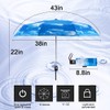 NOOFORMER Travel Mini Automatic Umbrella Auto Open/Close Small Compact Lightweight