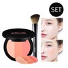 Triple blusher + face brush / 트리플 블러셔+페이스브러쉬