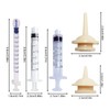 Kitten Syringe for Feeding - Pet Feeder Syringe With Pacifier,Cat