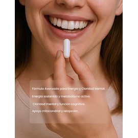 NutriADN B Complex | Complejo B Metilado con Coenzima Q10, Magnesio, Colina y Zinc | Apoyo Energético, Mental y Cognitivo | 60 Cápsulas