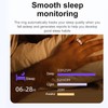 R02 Smart Ring IP68 Waterproof Fitness Tracker Smart Ring Pedometer