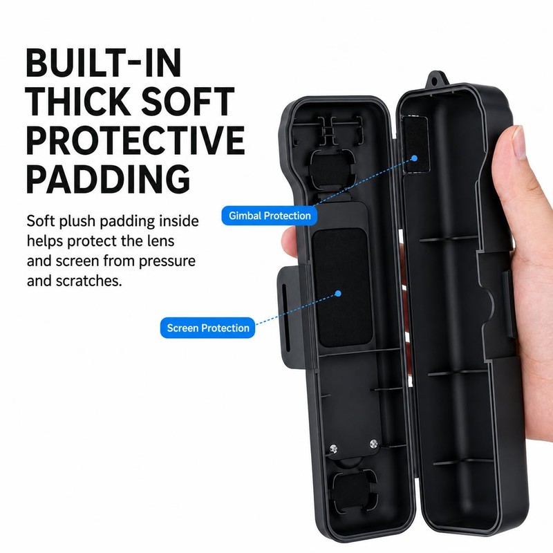 INVINEEX Protective Case for DJI Osmo Pocket 4 & 3