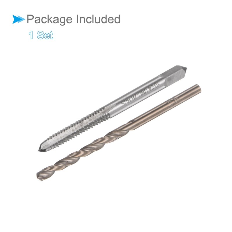 CoCud Tap and Drill Bit Set 10-24 UNC 2B Thread