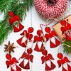 Logbuch-Verlag 4 Angels with String Christmas Angel Pendants 8 cm
