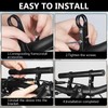 Aluminium Alloy Handlebar Extender, 30 cm Handlebar Extension Brackets, Bicycle