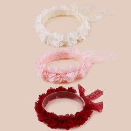 BFNAAgirl New Model Children Girl Lace Headbands Lace Flower Hairbands 2pcs Hair Accessories Gift for Children (lace-10)