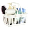 ALINK Plastic Shower Caddy Basket with Handle, Portable Organizer Storage