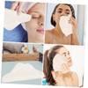 Baluue 6pcs Bamboo Fiber Face Washcloths Reusable Gentle Towels for