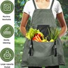 QSONG SHOP Gardening Apron with Pockets for Women & Men