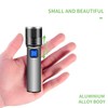 YZYOE Rechargeable Red Light Flashlight，Coon Hunting Lights Aviation Flashlight， Small