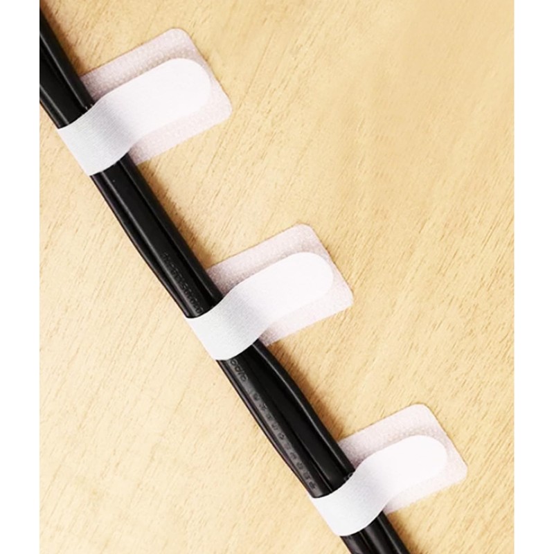 Cable Straps that can be fixed, 50 pcs 3.5X1.1 inches,