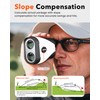 Golf Rangefinder with Slope,1200 Yards Laser Range Finder Golfing,7X Magnification,Flag