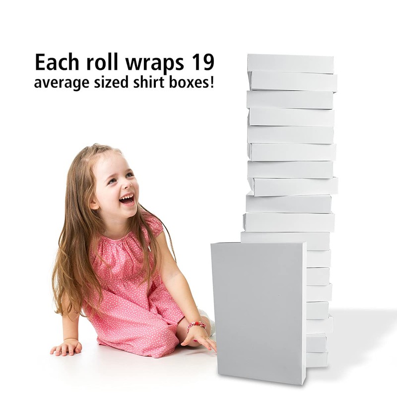 Current Snowy Trees Christmas Rolled Wrapping Paper - Premium Jumbo
