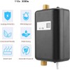 Krisy Hot Water Heater,110V 3000W Mini Electric Tankless Instant Hot