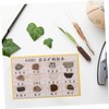 BUGUUYO 12pcs Portable Mineral Rock Specimen for Geology Education Lightweight