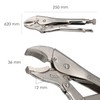 Mauer Wolfpack 02326325 Poligrip Toggle Curved 25 x 250 mm