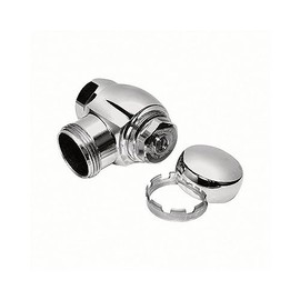 Sloan H-700-A 3/4" Screwdriver Control Stop w/out Cap - For use with Sloan Royal Flushometers, Includes 1" Vandal Resistant Cap & Adjustable Tailpiece, Chrome Plate Finish, Original OEM Parts, 0388001