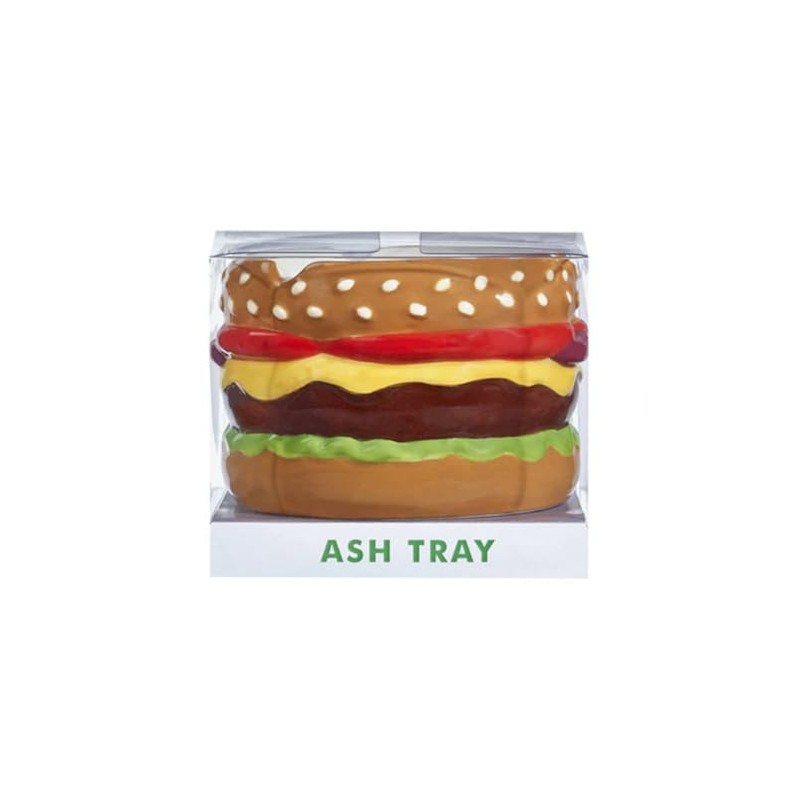 Polystone Ashtray for Home and Office (Cheeseburger)