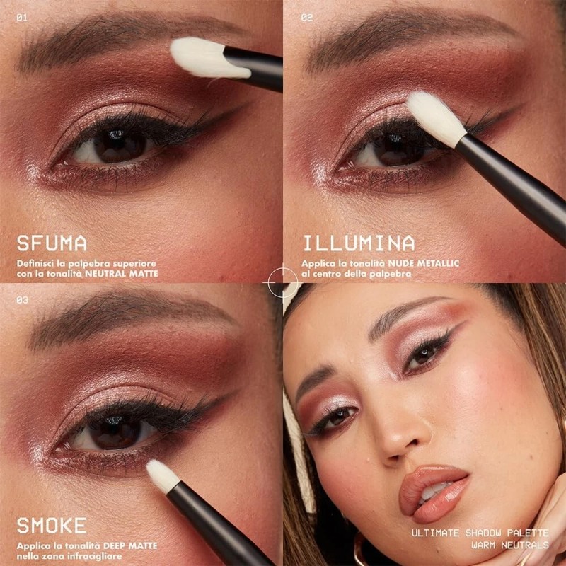 Eyeshadow NYX Ultimate eyeshadow Palette - USP03 - Warm Neutrals