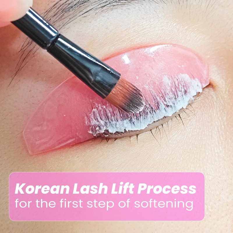 Lomansa Lash Lift Pads, Lash Lift Shields Flat, Sticky and