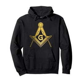 Mason Square & Compass Masonic Shriner Vintage Masonic Pullover Hoodie