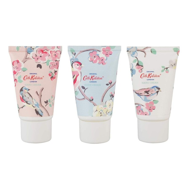 Cath Kidston Hand Cream 3x 30ml, Shea Butter, 3 Fragrances,