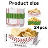 Zliisang Baseball Food Trays for Party