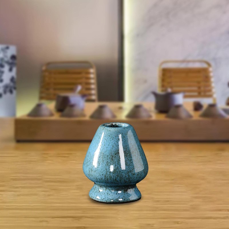 JISADER Chasen Stand for Matcha Whisk, Handmade Tea Tool for