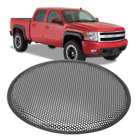 12 Inch Speaker Grill, Car Audio Grille Iron Subwoofer Speaker Circle Cover Audio Mesh Protector Guard for Car RV