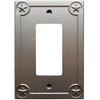 allen + roth Texas Star Wall Light Switch Plate Single