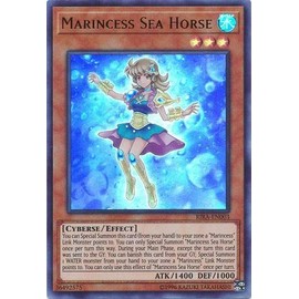 Yu-Gi-Oh! - Marincess Sea Horse - RIRA-EN003 - Ultra Rare - Unlimited Edition - Rising Rampage