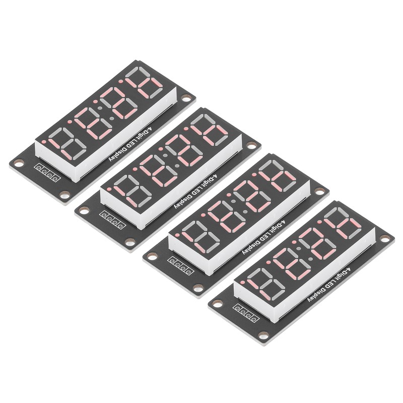 4 Set 4 Digit Digital Tube LED Display Board 7
