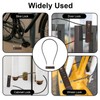 Combination Cable Lock, Long Shackle Padlocks with Code Wire Rope